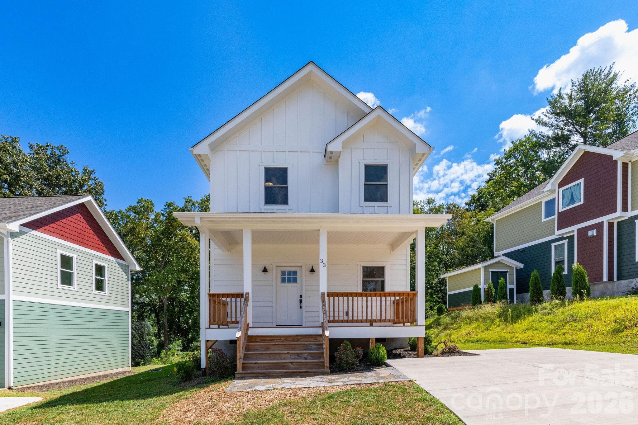 Front of Home - 33 Loblolly Lane, Asheville
