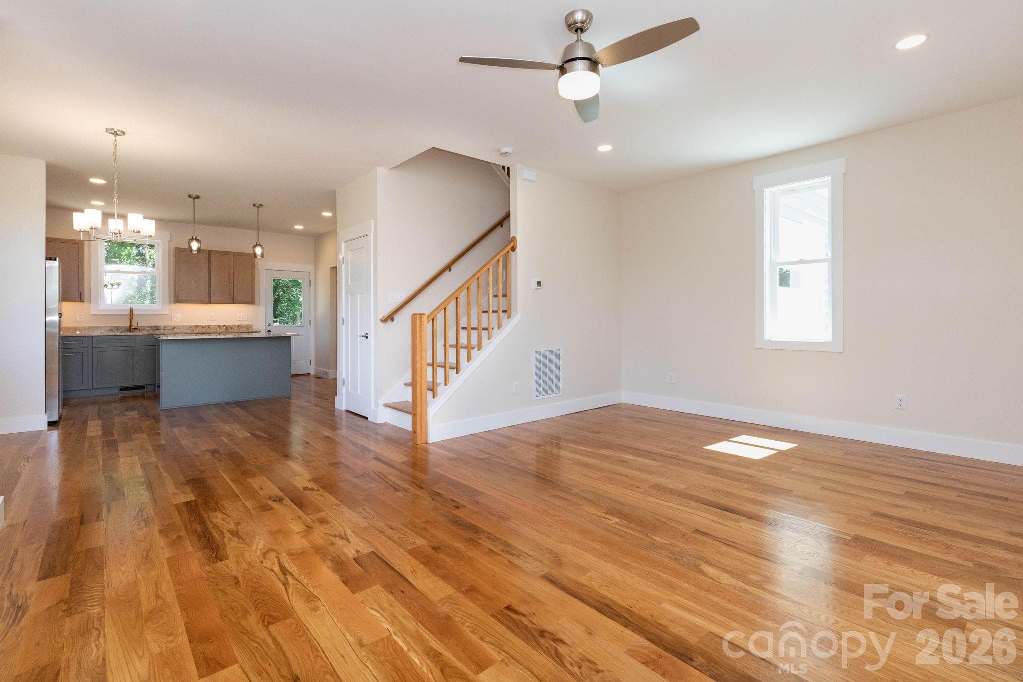 Living / Dining Area - 35 Loblolly Lane, Asheville