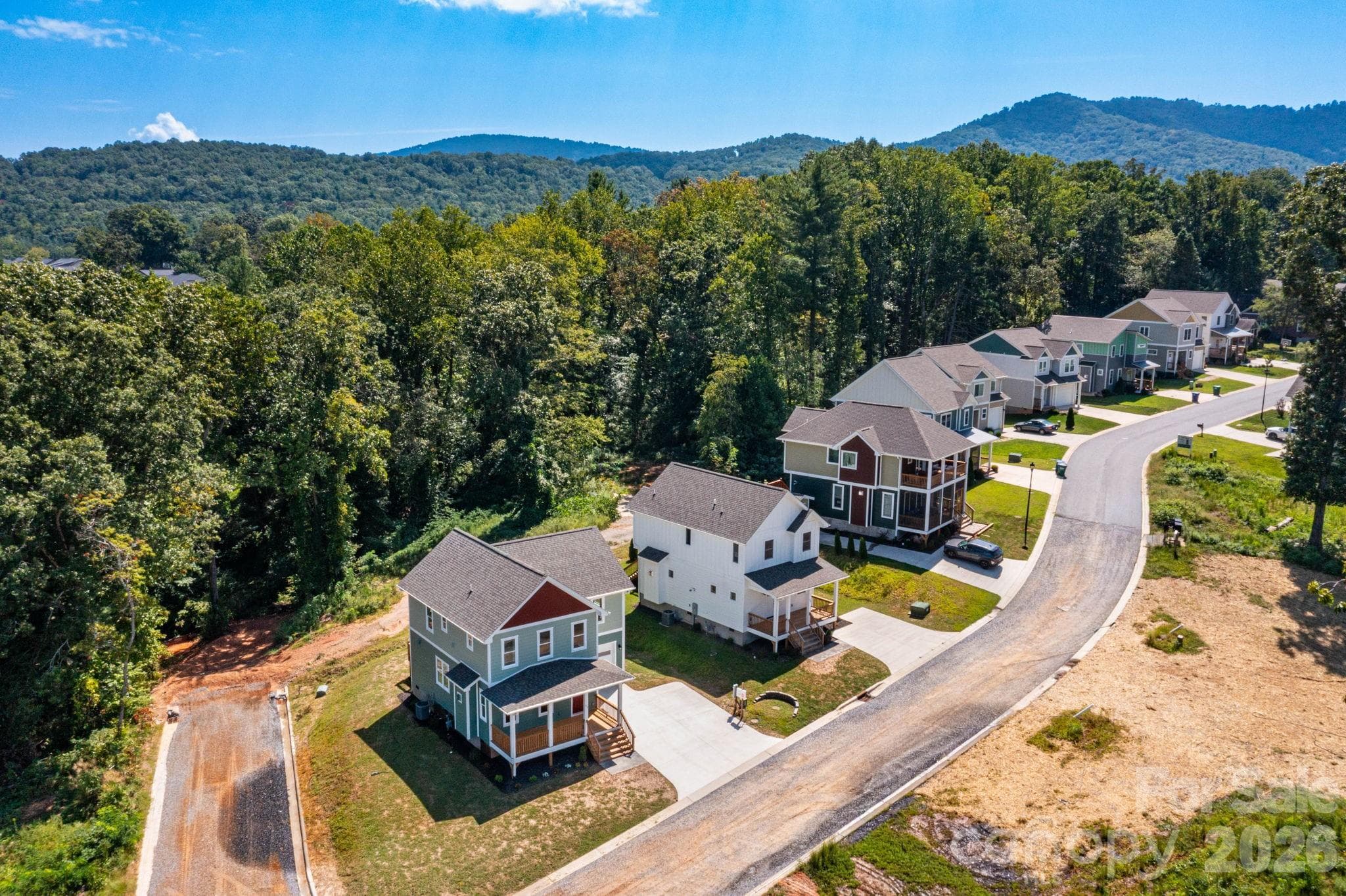 Aerial Image - 35 Loblolly Lane, Asheville