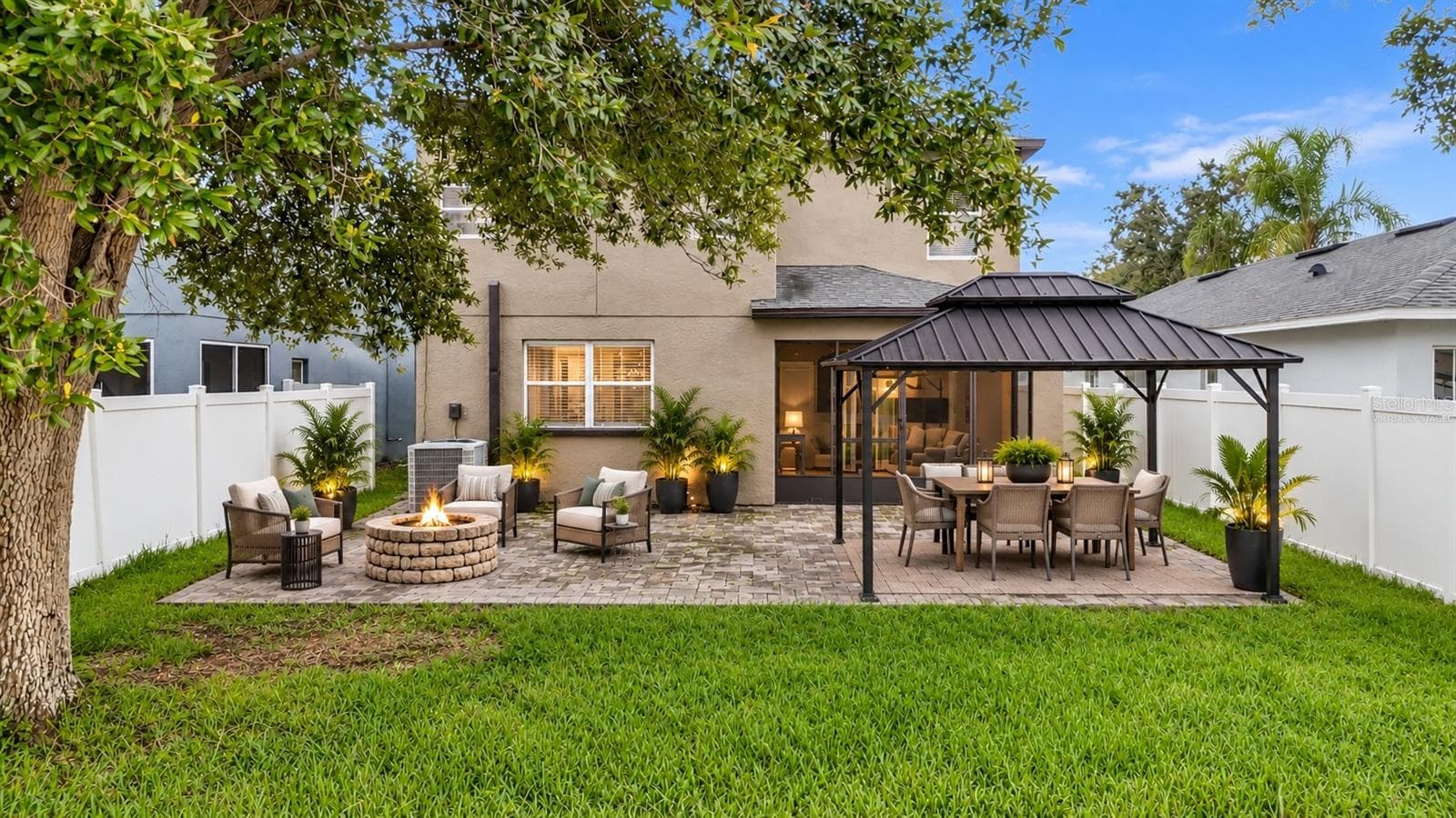 Virtually staged! Very easy to recreate. - 7931 CARRIAGE POINTE DR, GIBSONTON