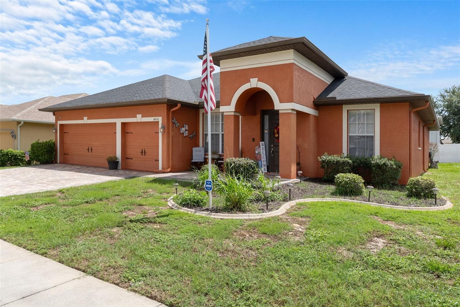 Right side of the home - 14056 LEYBOURNE WAY, SPRING HILL
