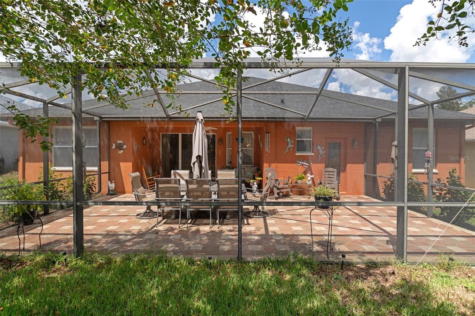 Back of the Home - 14056 LEYBOURNE WAY, SPRING HILL