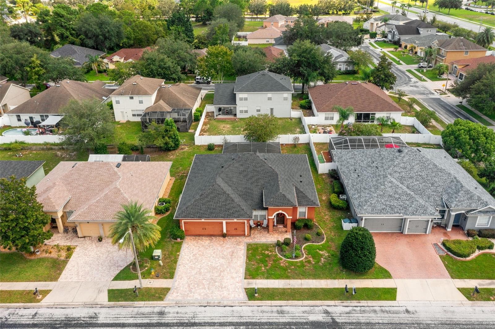 Arial View of the House - 14056 LEYBOURNE WAY, SPRING HILL