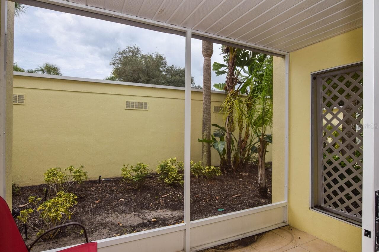 Lanai off Primary Bedroom - 439 CERROMAR LN #310, VENICE