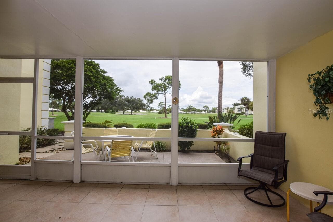 Rear Porch/Lanai - 439 CERROMAR LN #310, VENICE