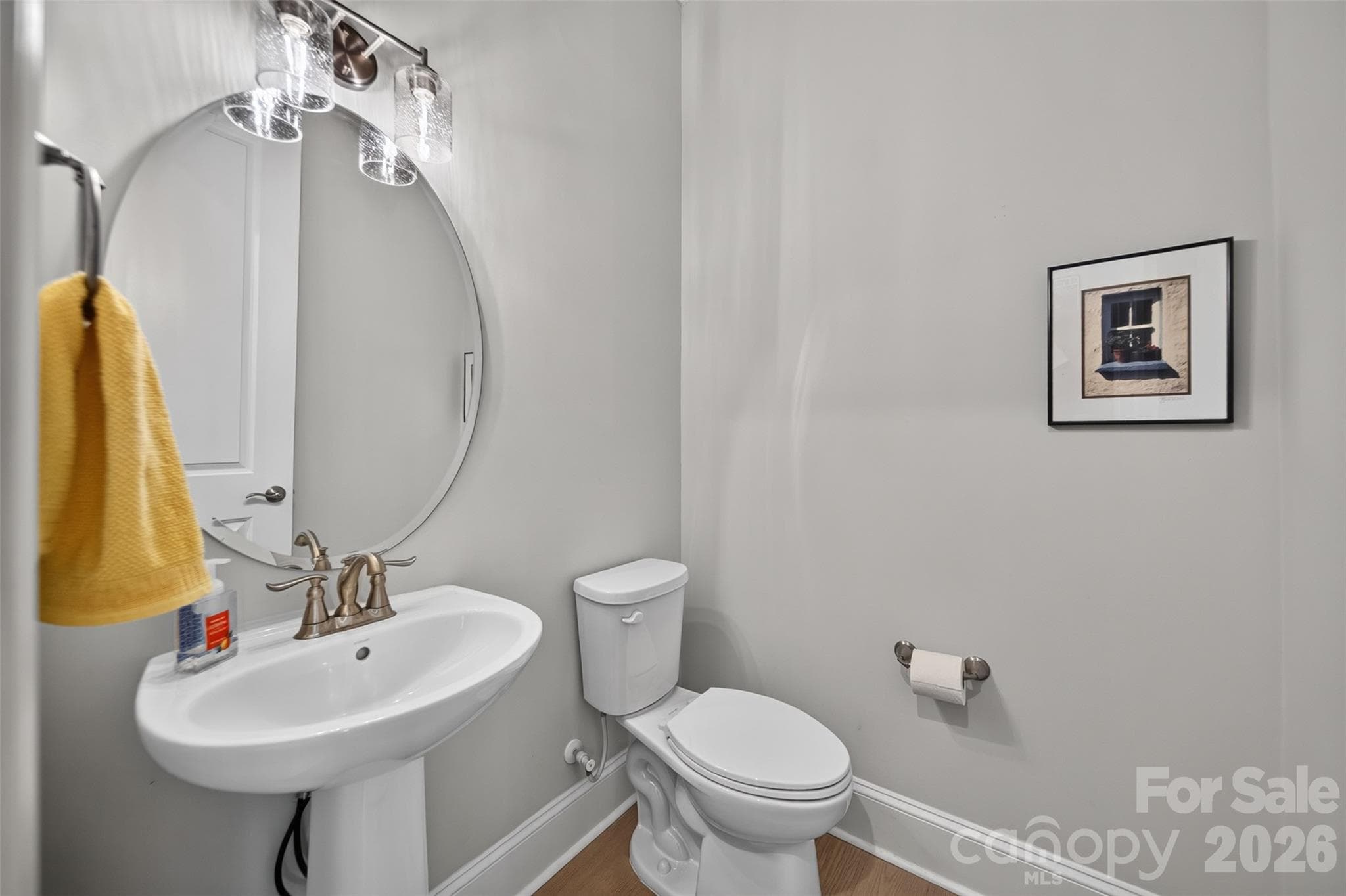 Powder room - 3135 Everly Enclave Way, Charlotte