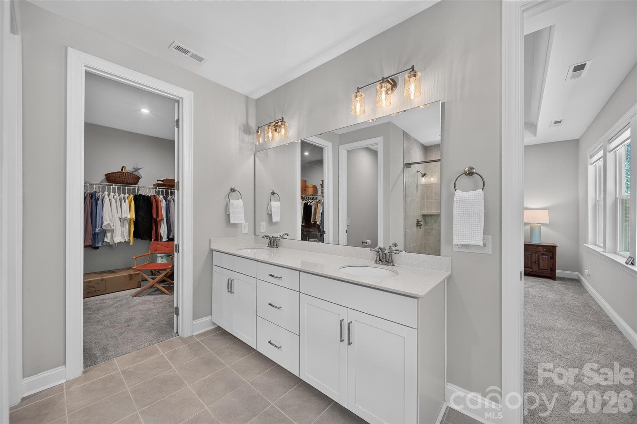 Primary bathroom - 3135 Everly Enclave Way, Charlotte