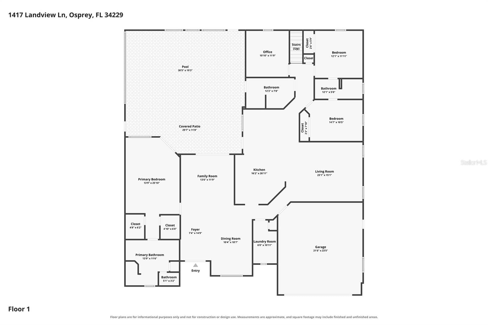 Single Family Residence at 1417 LANDVIEW LN, OSPREY, photo 46 of 82