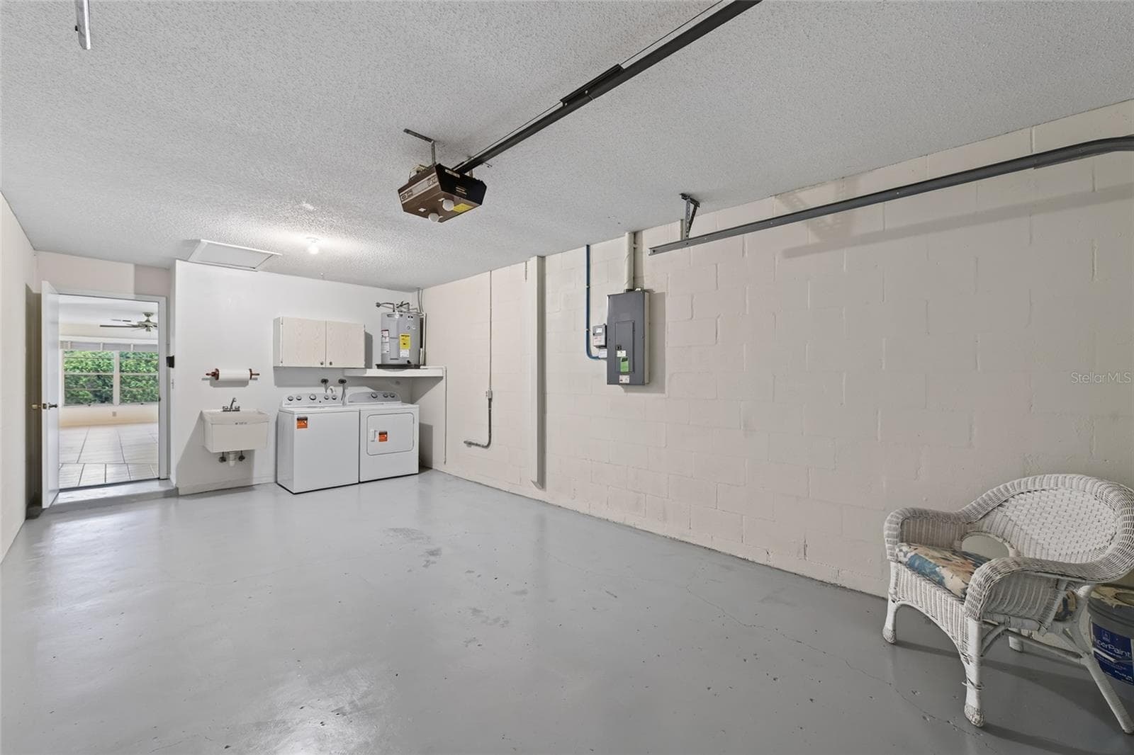 Oversized Garage & Laundry Area- 9545 Danville Court, #42, New Port Richey, FL 34655Wedgewood Village Condos in Heritage Lake - 9545 DANVILLE CT #42, NEW PORT RICHEY