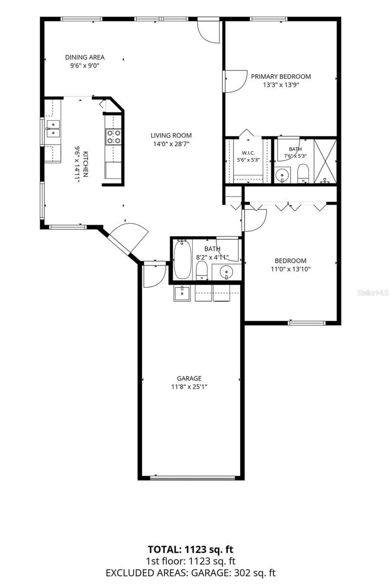 Floor Plan- 9545 Danville Court, #42, New Port Richey, FL 34655Wedgewood Village Condos in Heritage Lake - 9545 DANVILLE CT #42, NEW PORT RICHEY