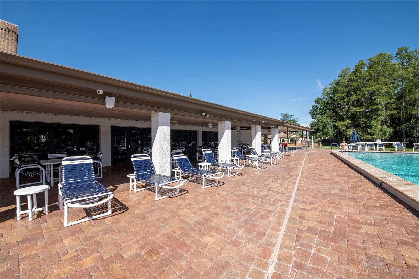 Heritage Lake Covered Patio Area at Swimming Pool - 9545 DANVILLE CT #42, NEW PORT RICHEY