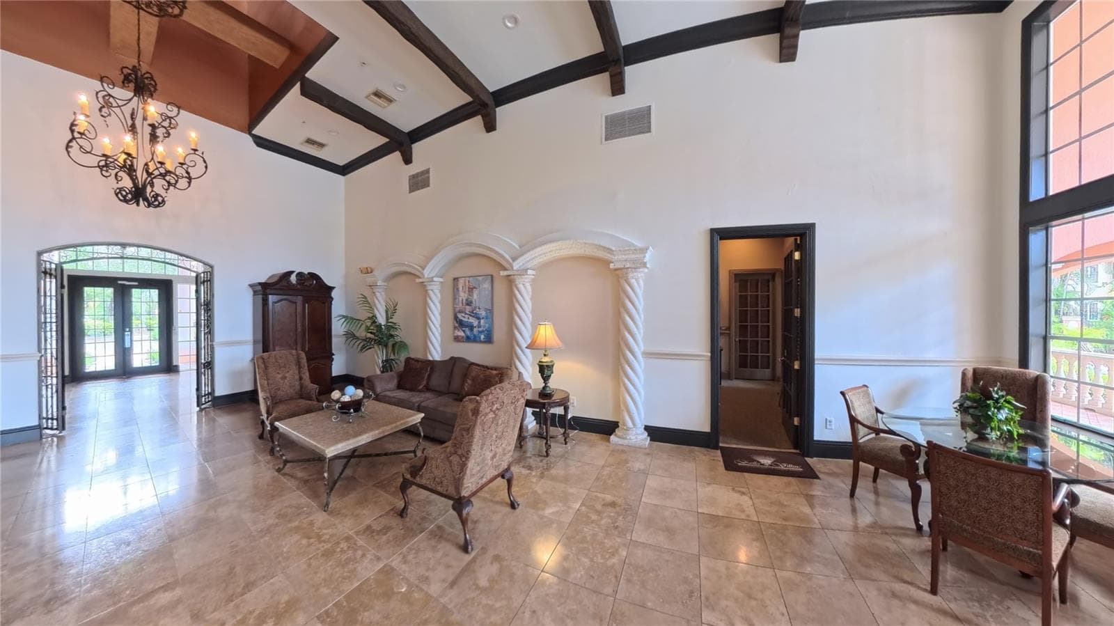 clubhouse interior - 4138 CENTRAL SARASOTA PKWY #1521, SARASOTA