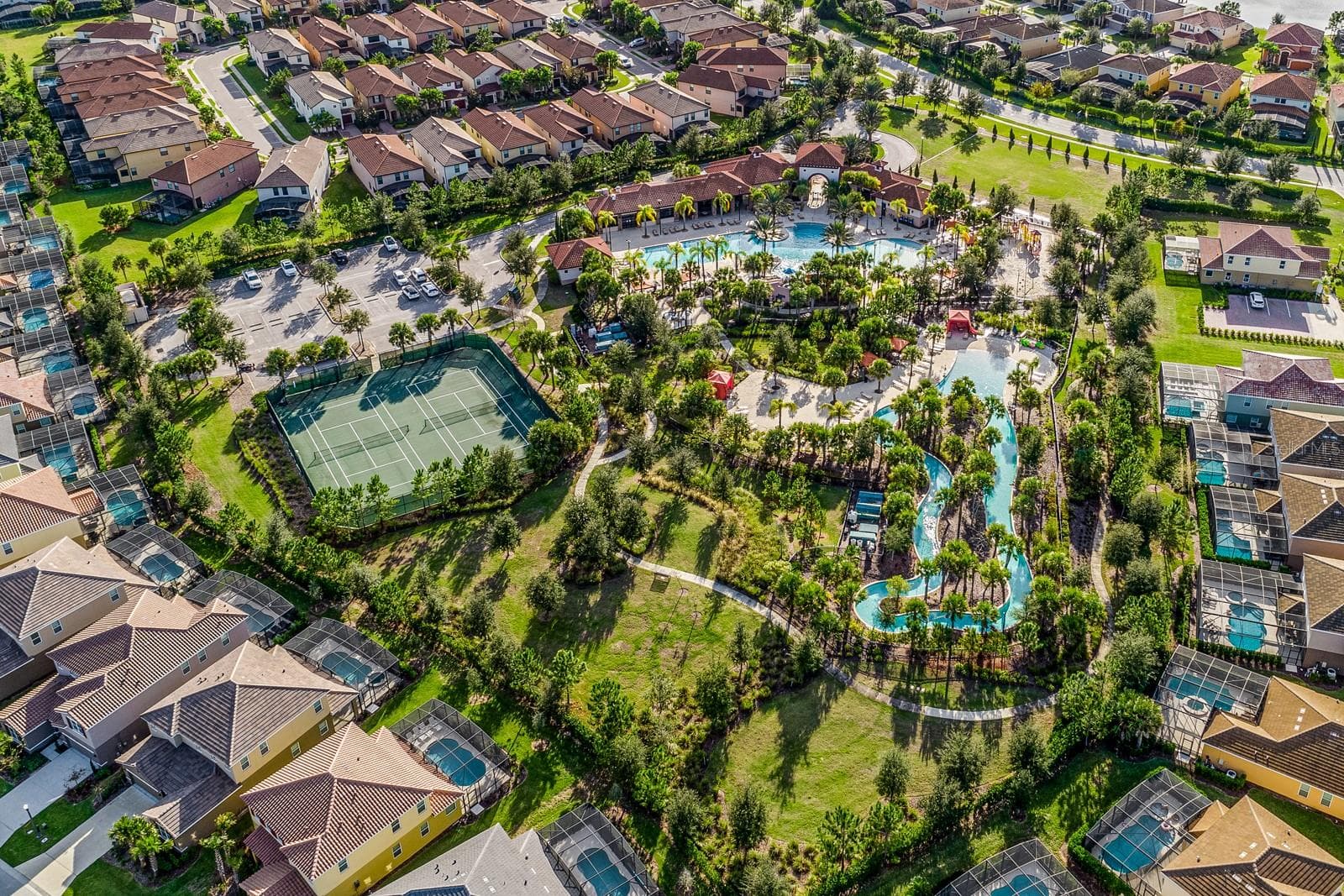 Aerial view of the amenities - 4722 TERRASONESTA DR, DAVENPORT
