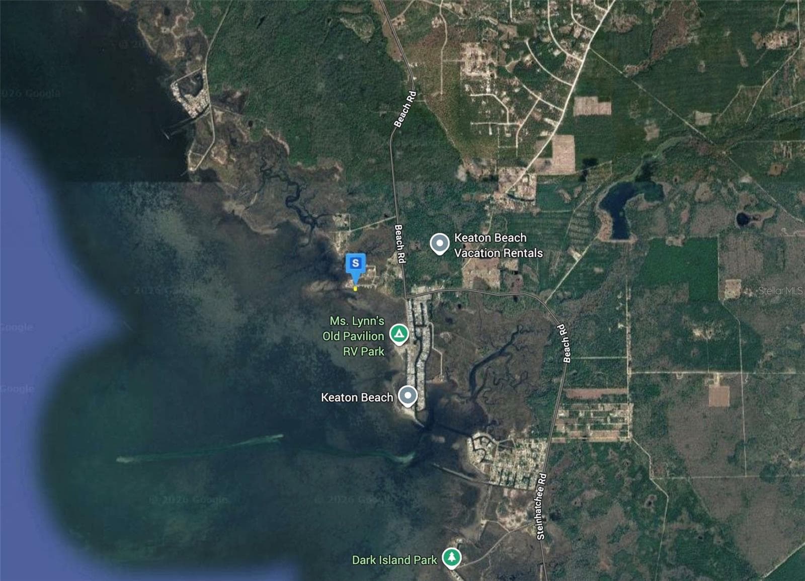 Land at 1820 EZELL BEACH RD, PERRY, photo 3 of 4