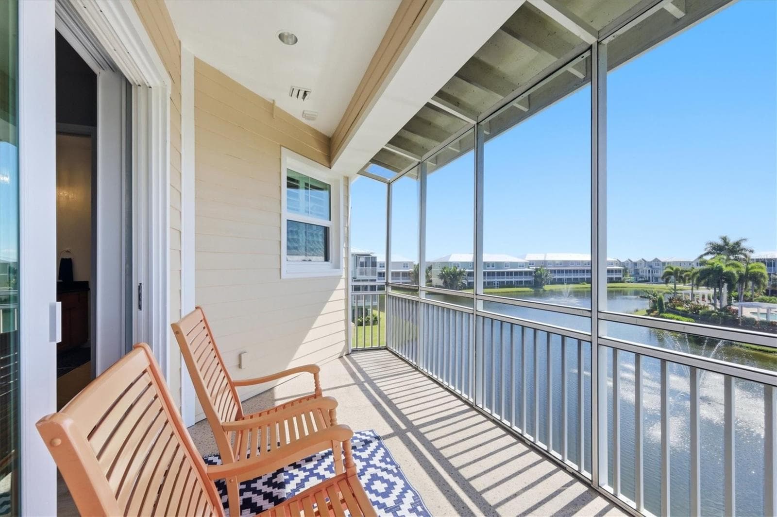 Balcony of Primary Suite - 10301 CORAL LANDINGS LN #5, PLACIDA