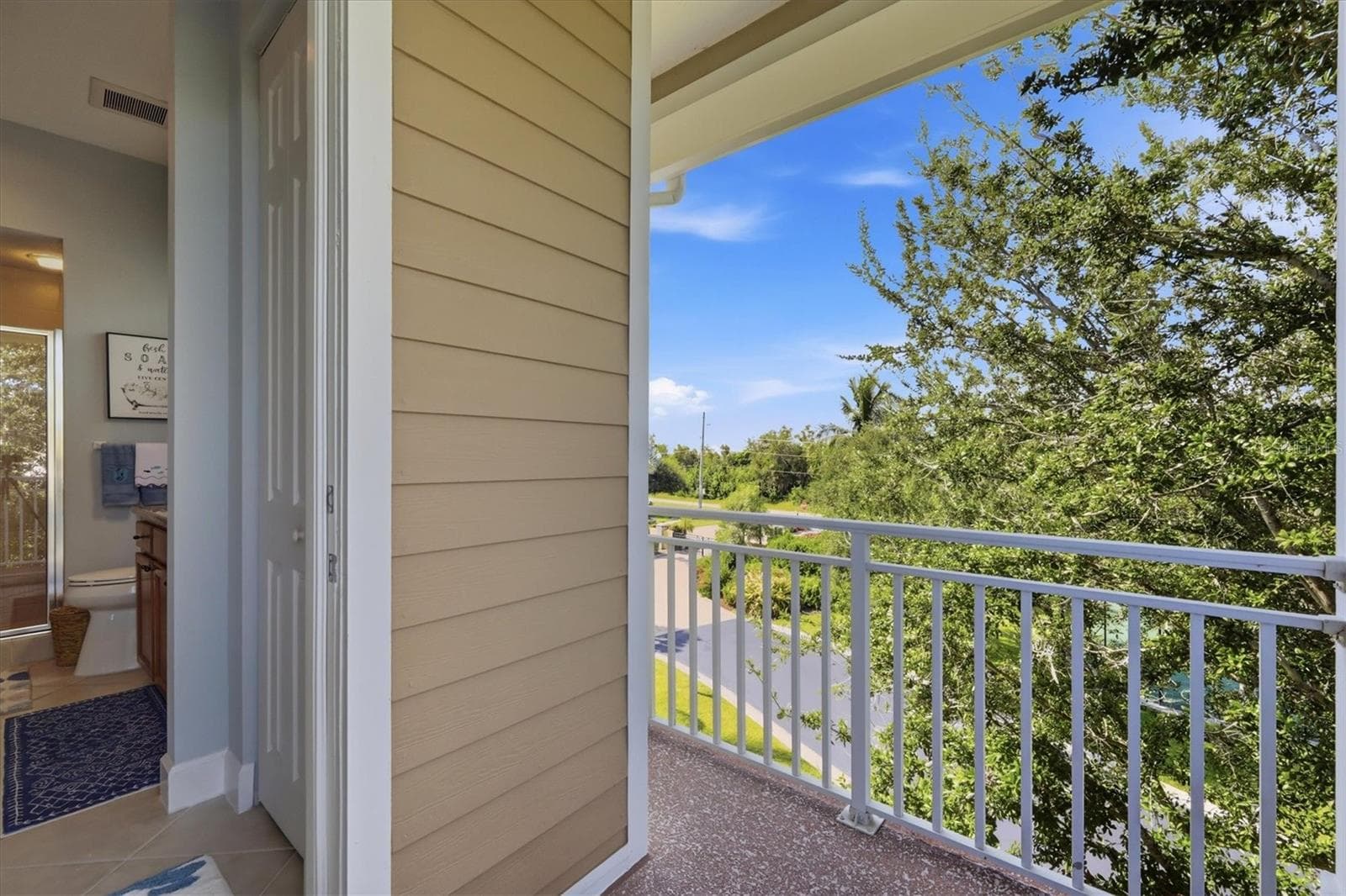 Balcony off 2nd Primary Suite - 10301 CORAL LANDINGS LN #5, PLACIDA