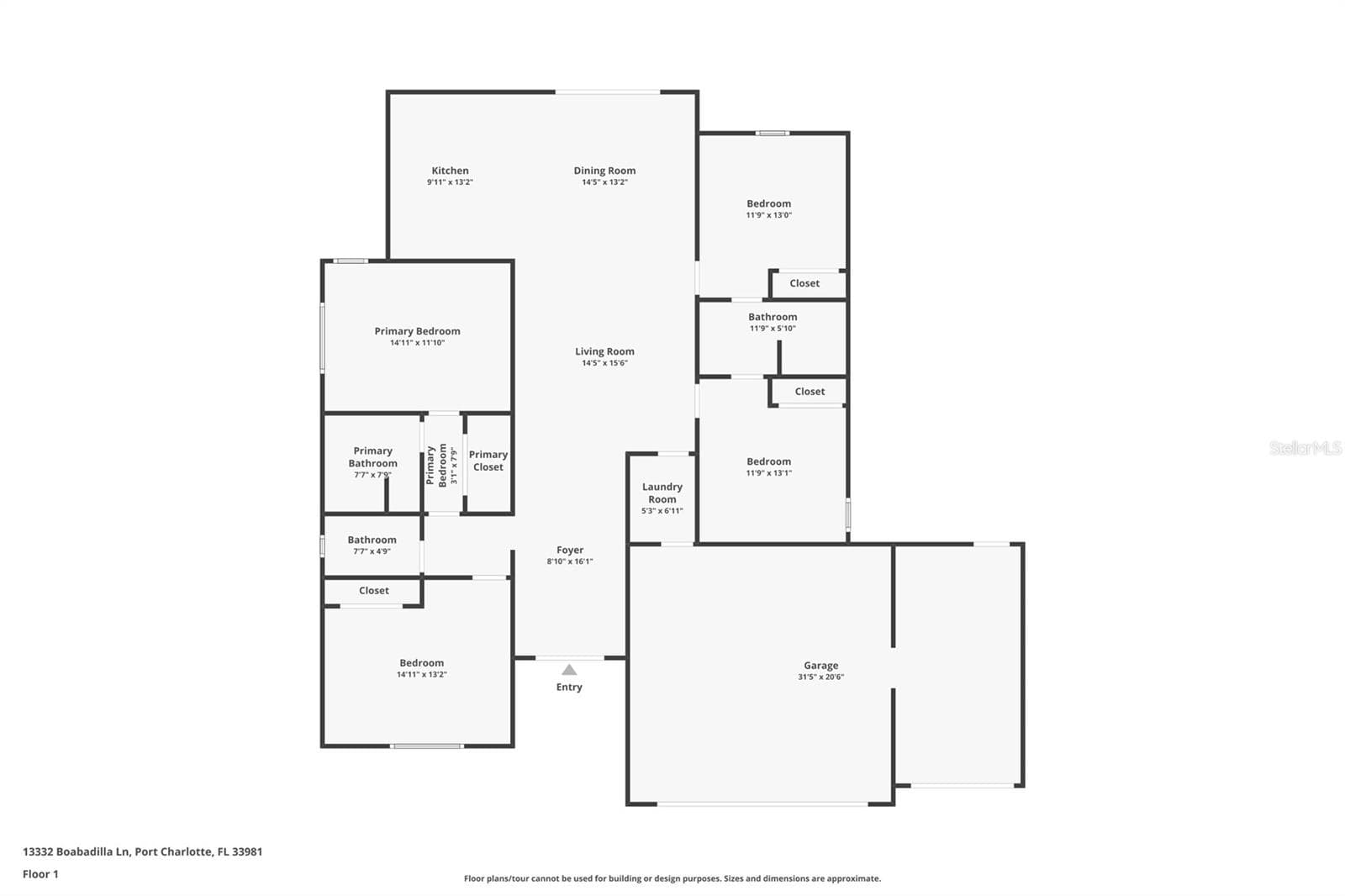 Single Family Residence at 13332 BOABADILLA LN, PORT CHARLOTTE, photo 58 of 58