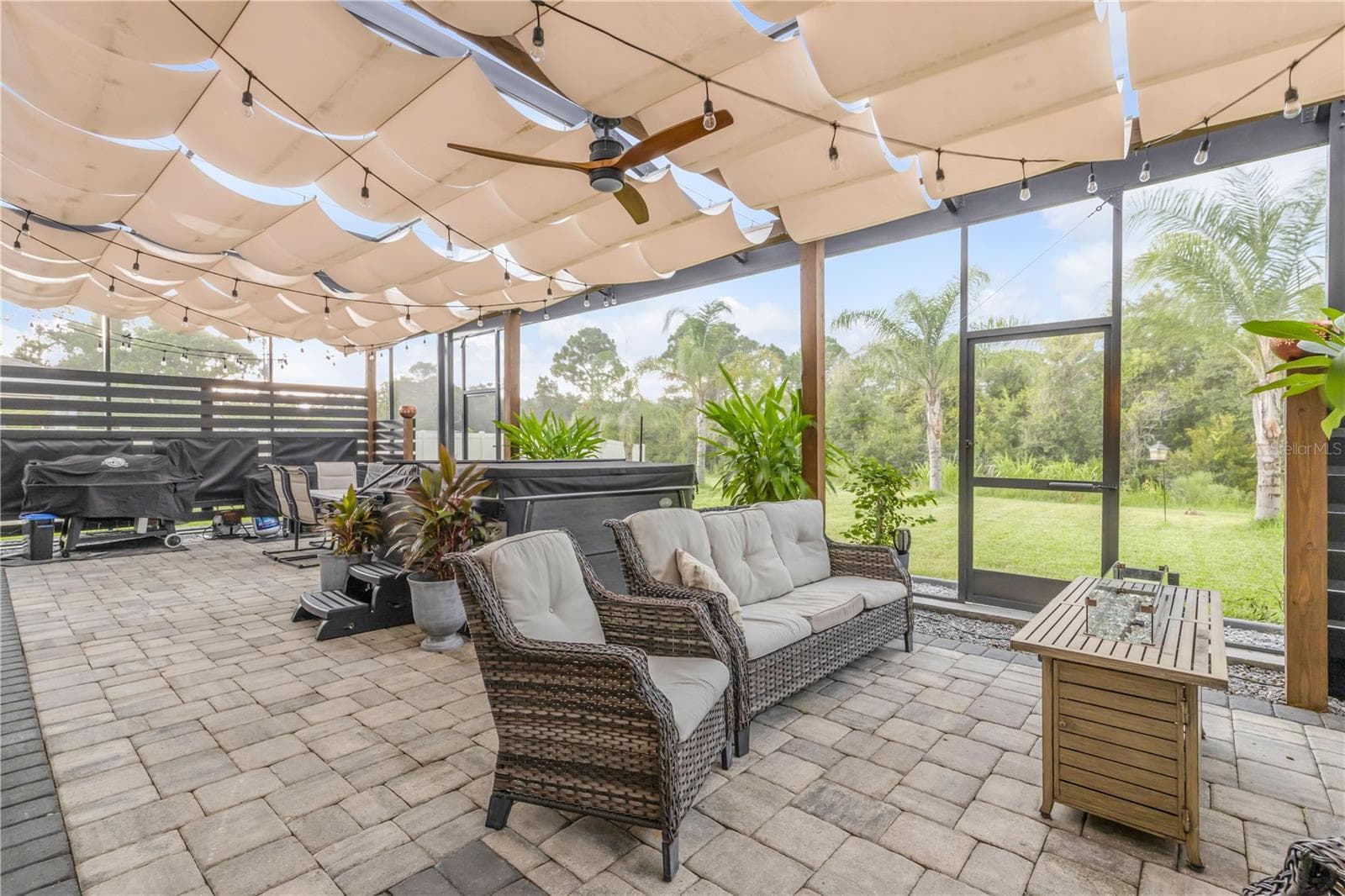 Backyard porch - 143 OLD MILL POND RD, EDGEWATER