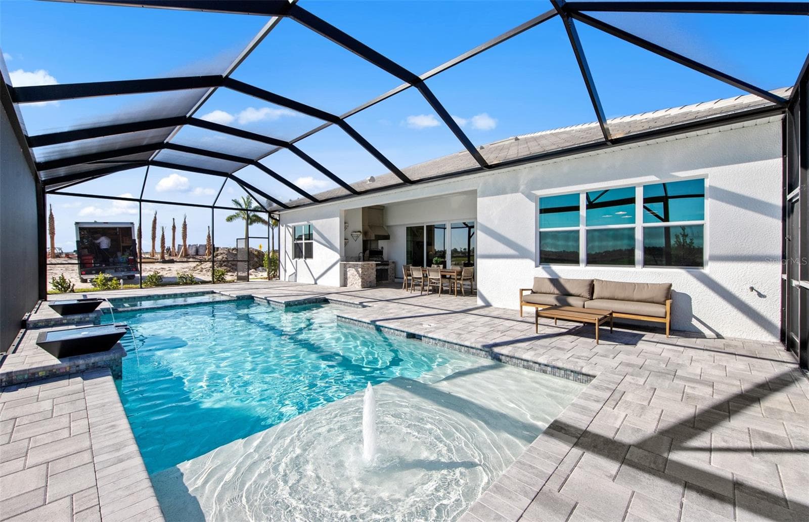 Photos are of furnished Stardom model. Homes may vary. - 26617 BERING DR, ENGLEWOOD