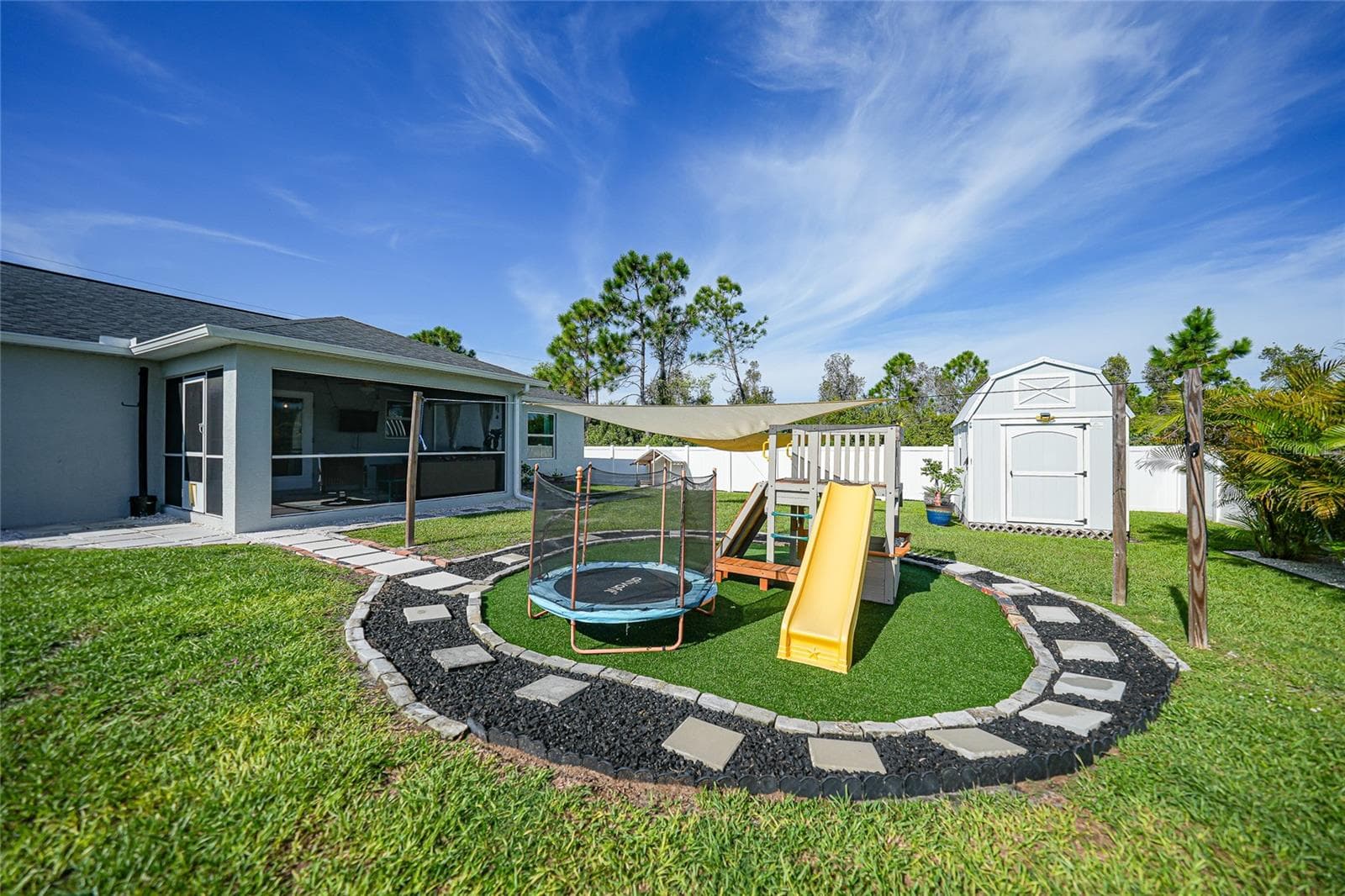 Backyard - 13172 GORMAN AVE, PORT CHARLOTTE
