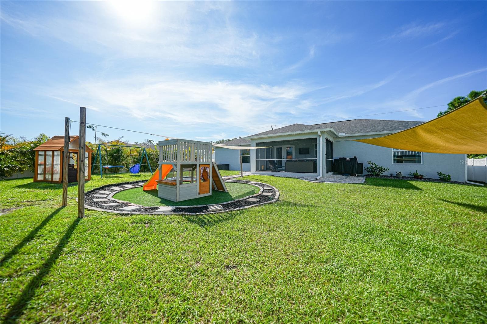 Backyard - 13172 GORMAN AVE, PORT CHARLOTTE