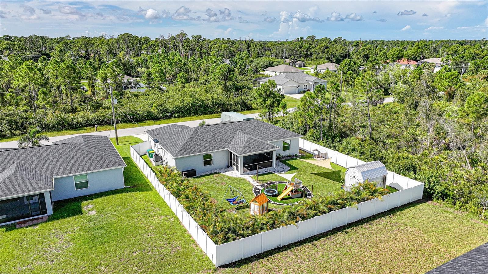 Aerial view - 13172 GORMAN AVE, PORT CHARLOTTE