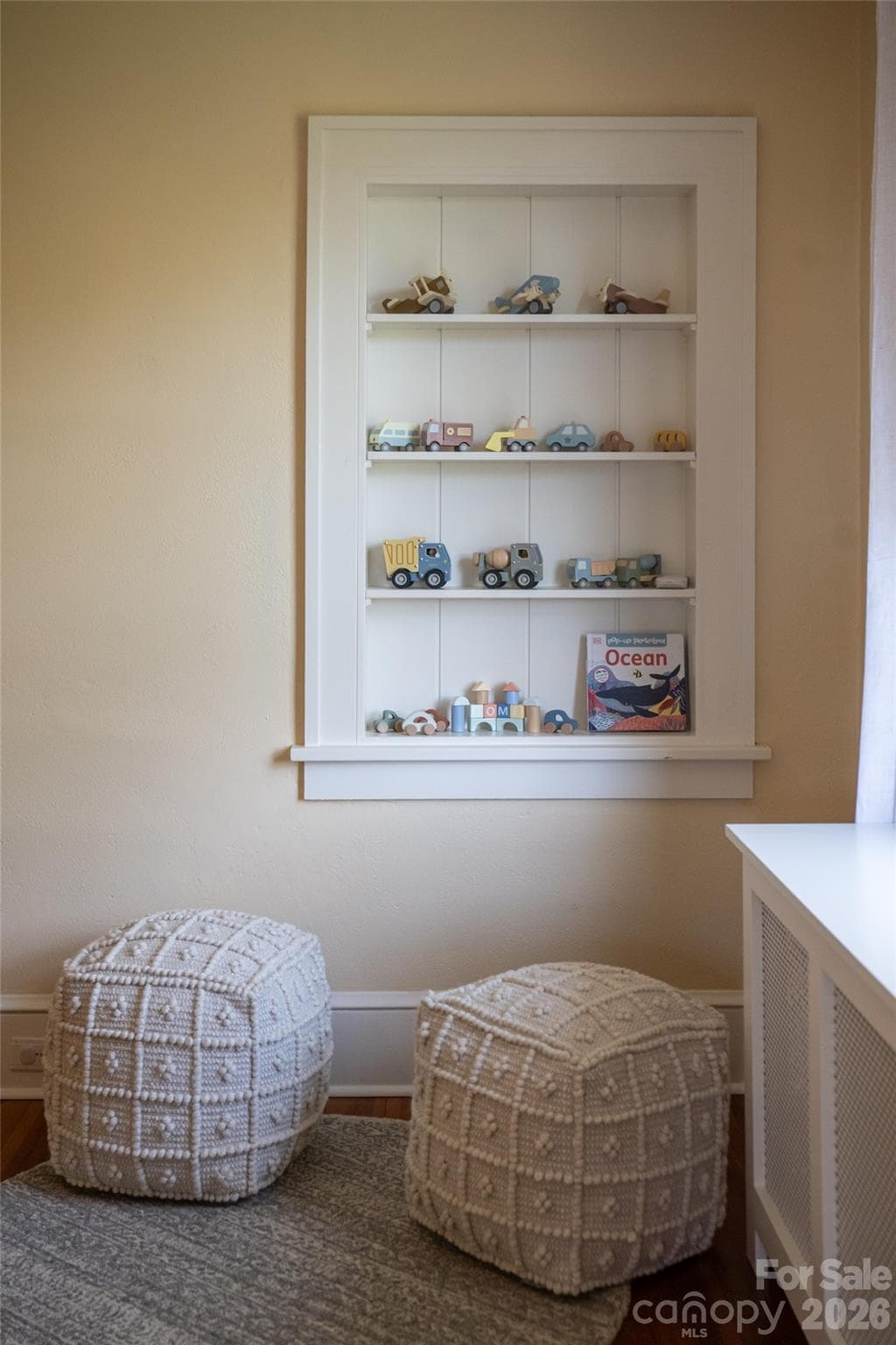 There is a perfect space for a playroom, office or workout space. This room is streaming with morning sunlight - 35 Elias Place, Asheville