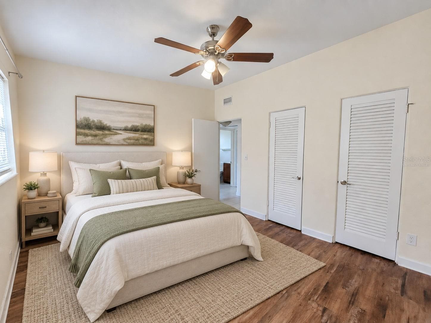 Virtually Staged Bedroom #2 - 6711 DARTMOUTH AVE N, ST PETERSBURG