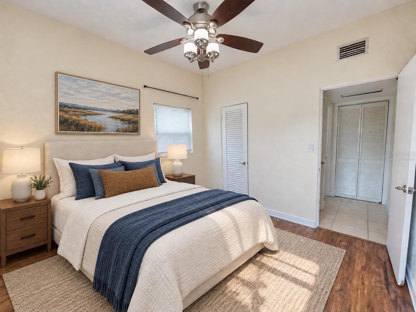 Virtually Staged Bedroom #3 - 6711 DARTMOUTH AVE N, ST PETERSBURG