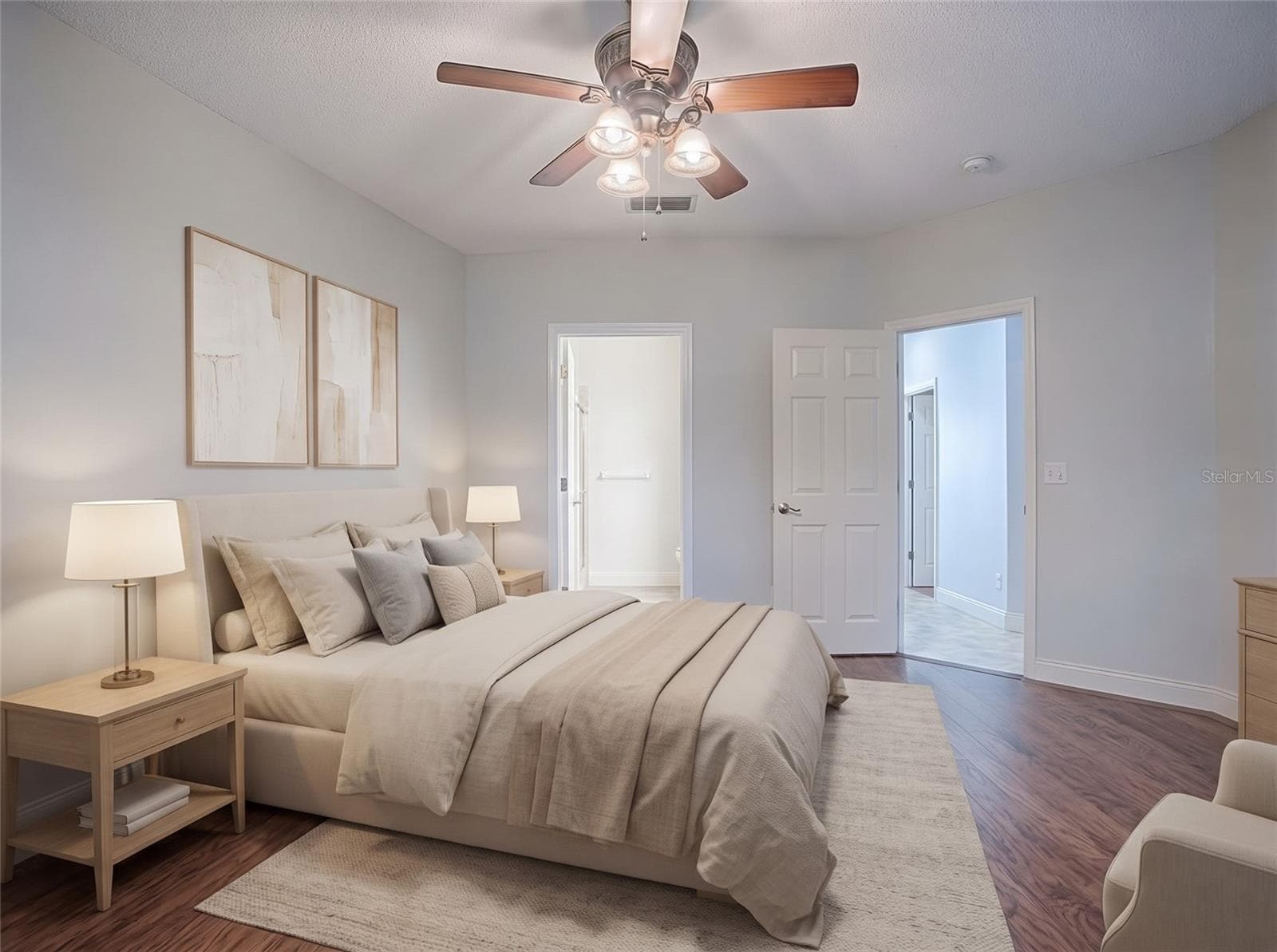 Master Bedroom - 1306 RAIN FOREST LN, MINNEOLA