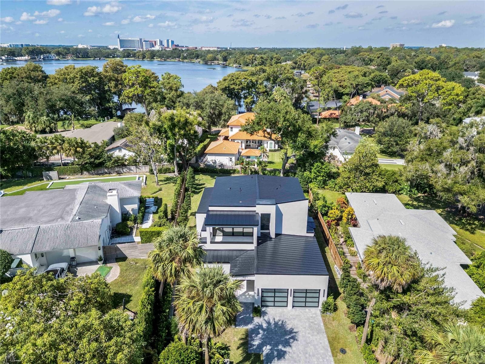 Aerial - 1821 ENGLEWOOD RD, WINTER PARK