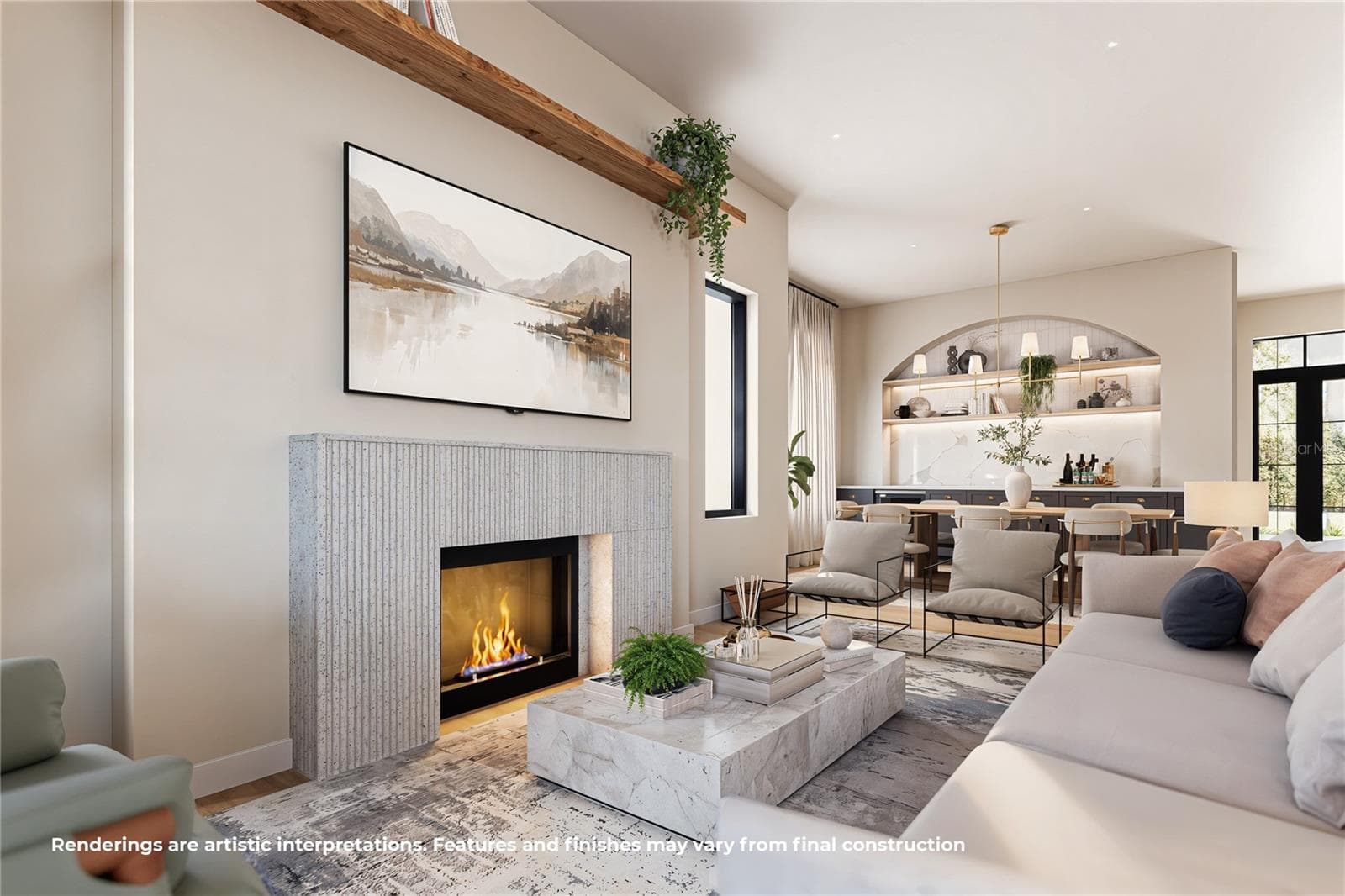 Renderings are artistic interpretations. Features and finishes may vary from final construction. - 1773 WALNUT AVE, WINTER PARK