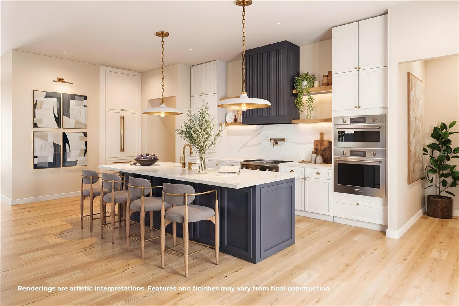 Renderings are artistic interpretations. Features and finishes may vary from final construction. - 1773 WALNUT AVE, WINTER PARK