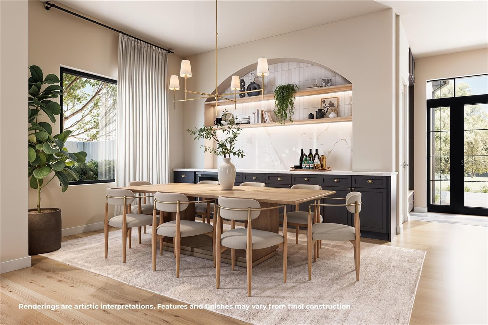 Renderings are artistic interpretations. Features and finishes may vary from final construction. - 1773 WALNUT AVE, WINTER PARK
