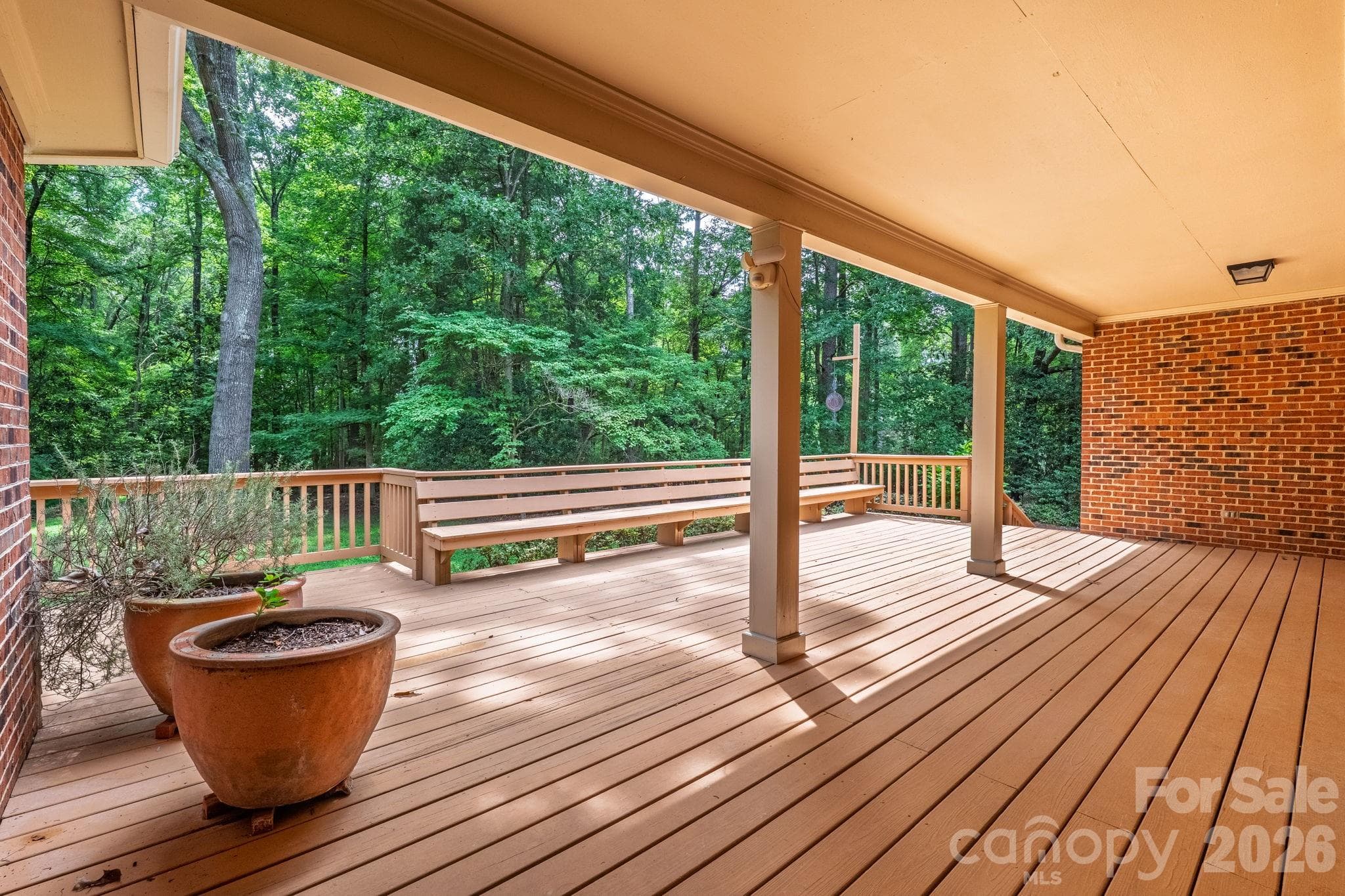 Partially Covered Expansive Deck - 3517 Honeysuckle Drive, Matthews