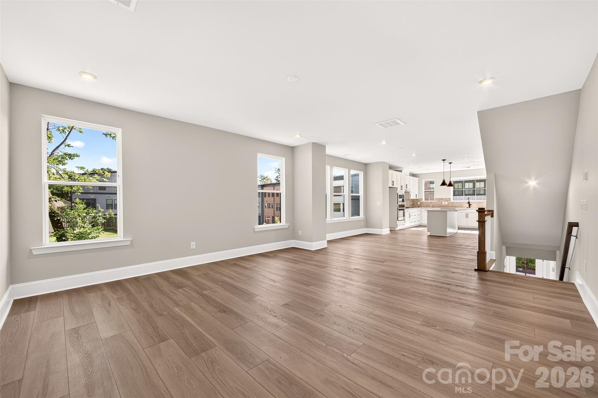 Second floor open concept - 411 Old Town Village Road, Waxhaw
