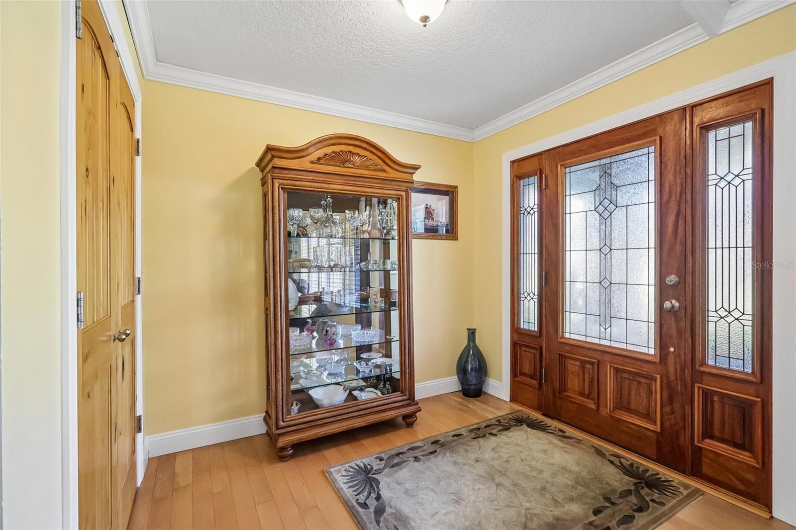 Foyer with large coat closet/ all wooden solid doors through out the home - 28116 LOIS DR, TAVARES