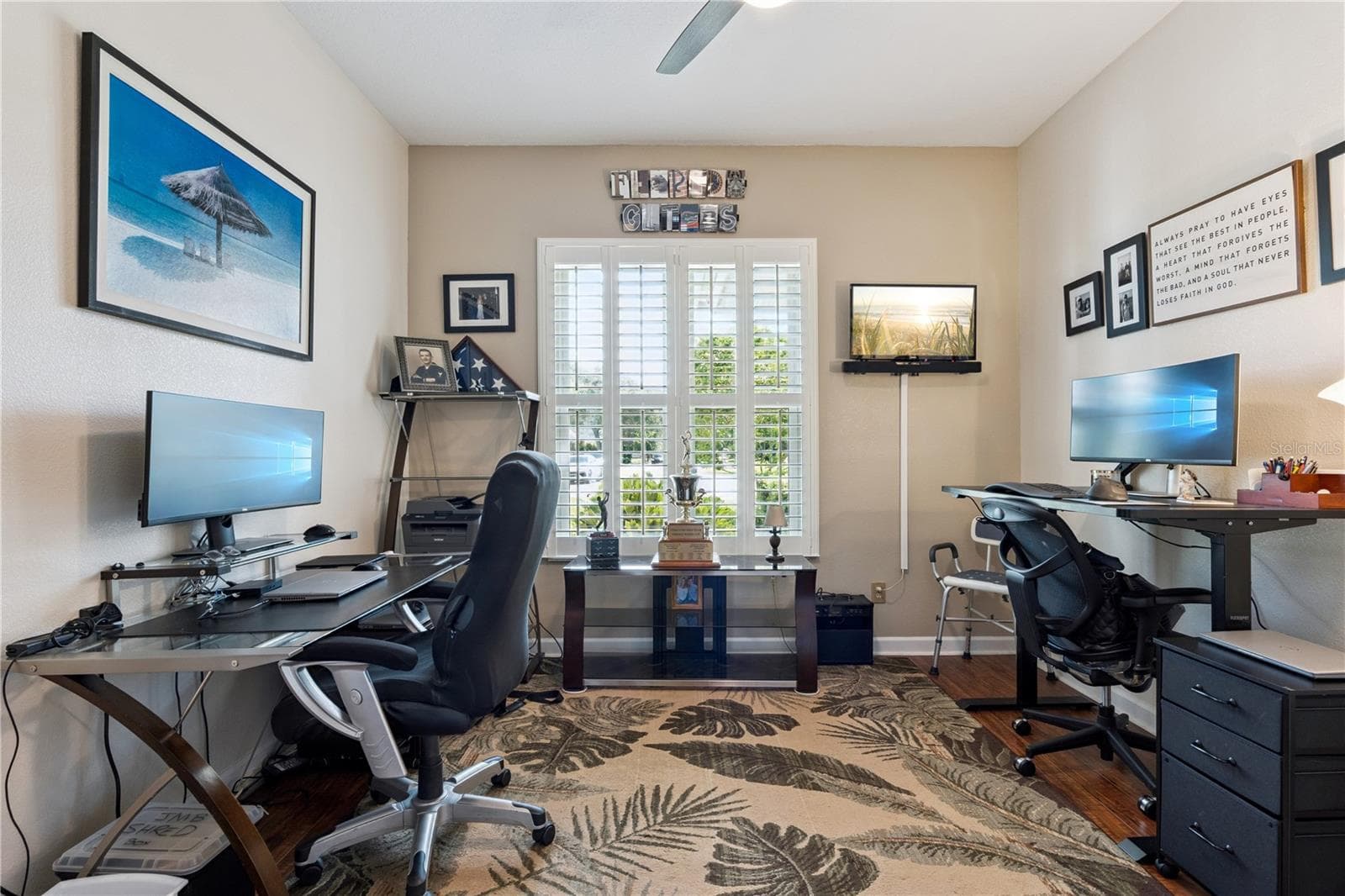 Bedroom 4 being used as an Office - 635 CHATAS CT, LAKE MARY