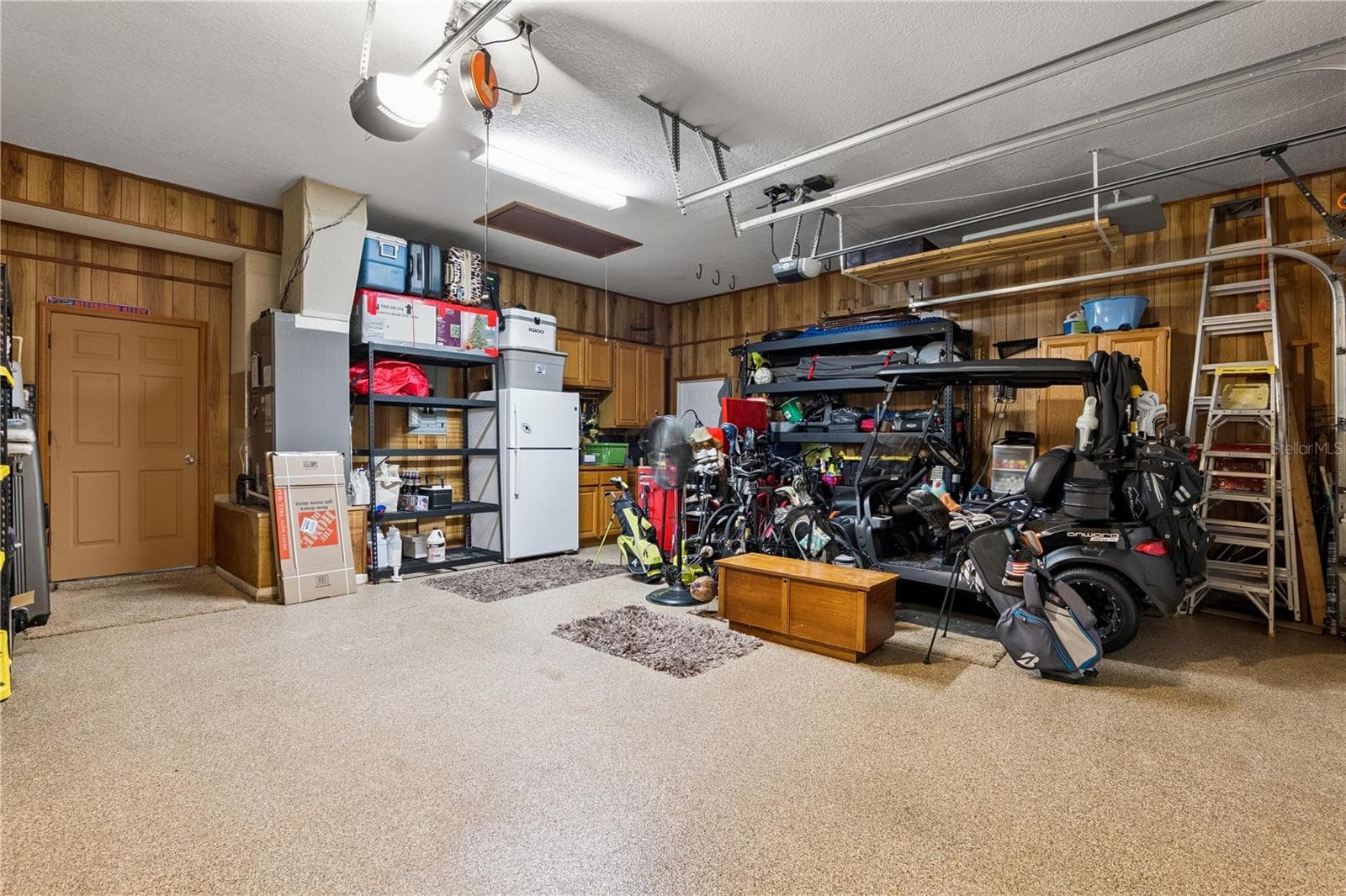 2 Car Garage and Shelving will stay - 635 CHATAS CT, LAKE MARY