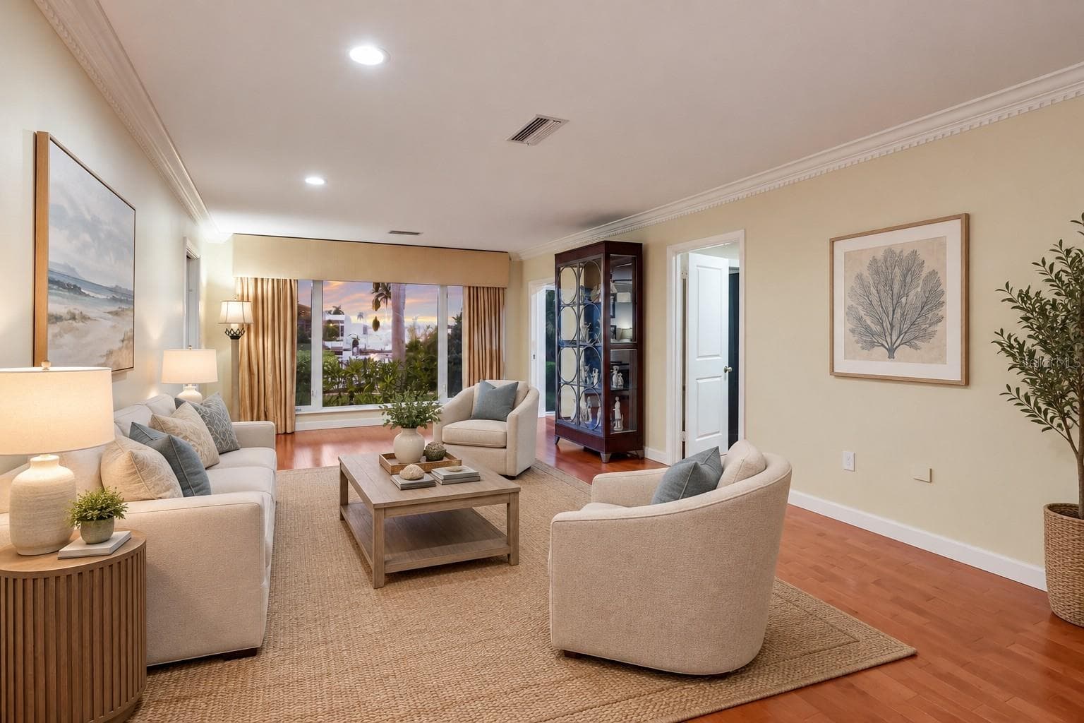 Living Room - 7208 19TH AVE NW, BRADENTON