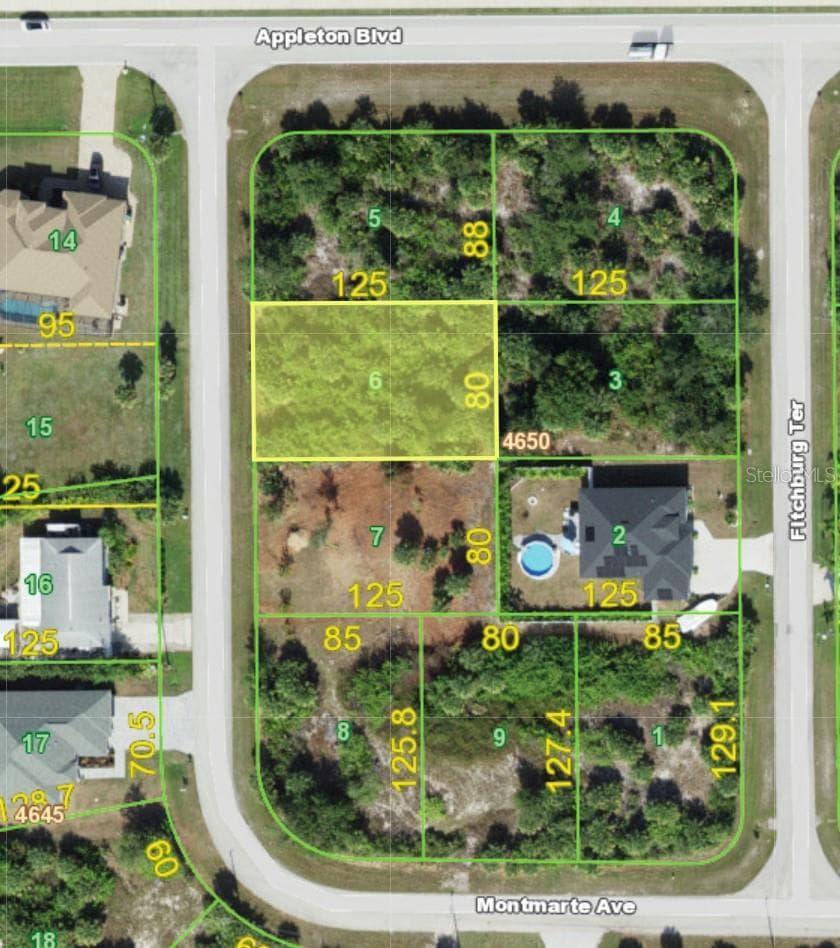 Land at 14250 MONTMARTE AVE, PORT CHARLOTTE, photo 5 of 5