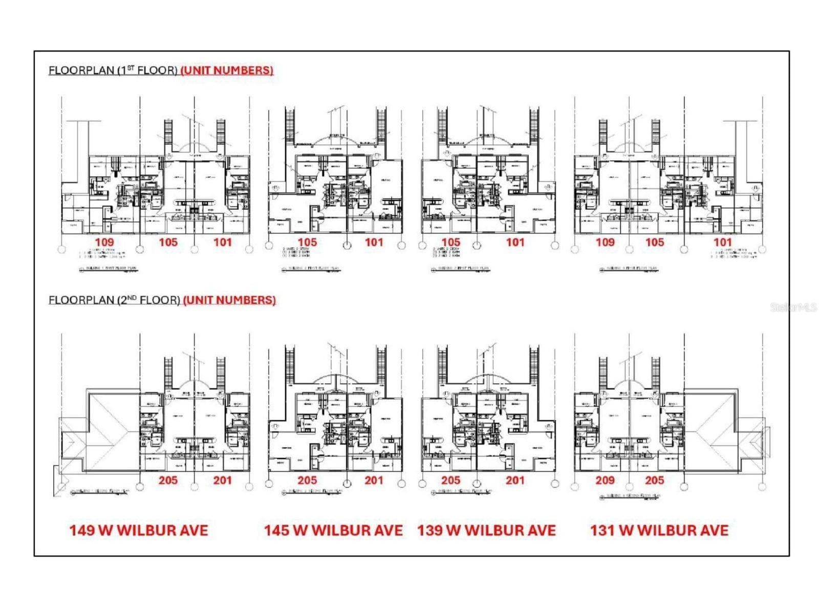 Site Map - 145 W WILBUR AVE #105, LAKE MARY
