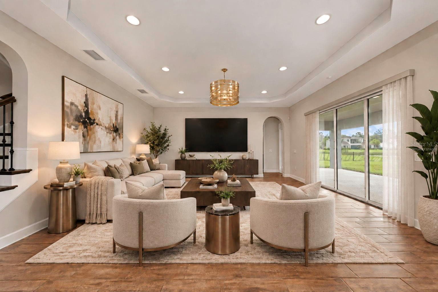 Virtually Staged - 17807 HOWSMOOR PL, LUTZ