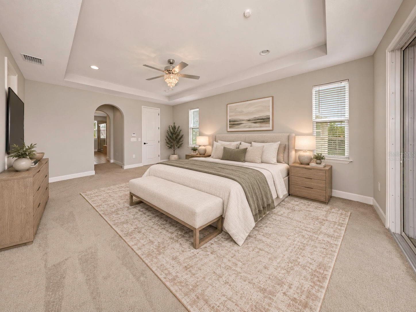 Virtually Staged - 17807 HOWSMOOR PL, LUTZ