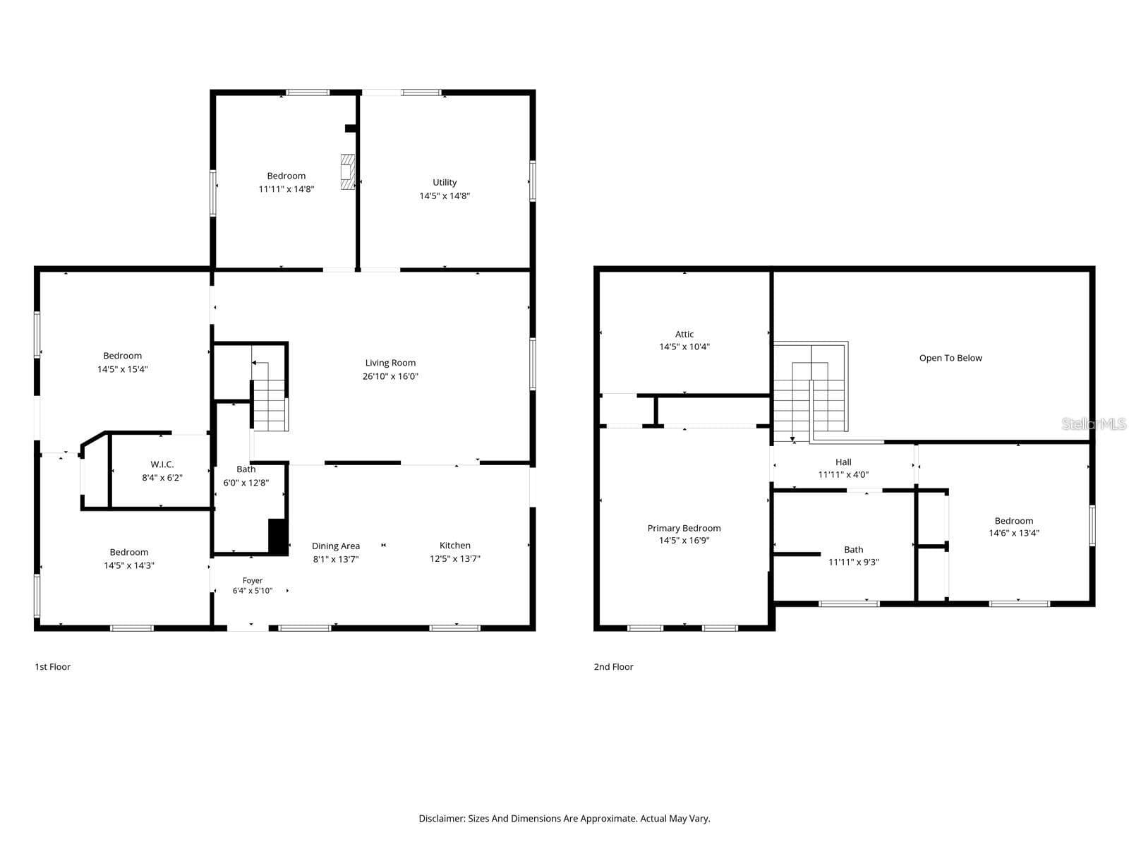 Floor Plan - 1518 DICKENS RD, LAKE WALES