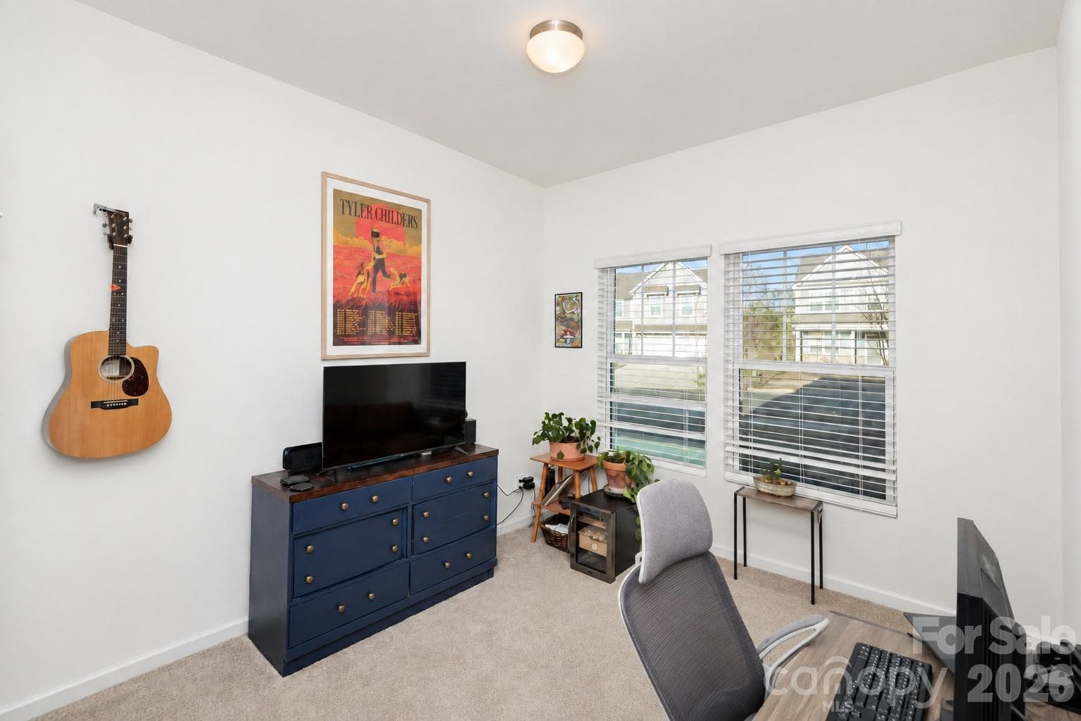 Main floor guest suite (bedroom #5) with private access to full bath - 106 Stonewater Drive, Stanfield