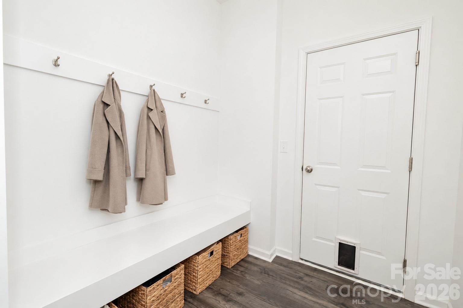 Mud room / Drop Zone from the garage entry - 106 Stonewater Drive, Stanfield