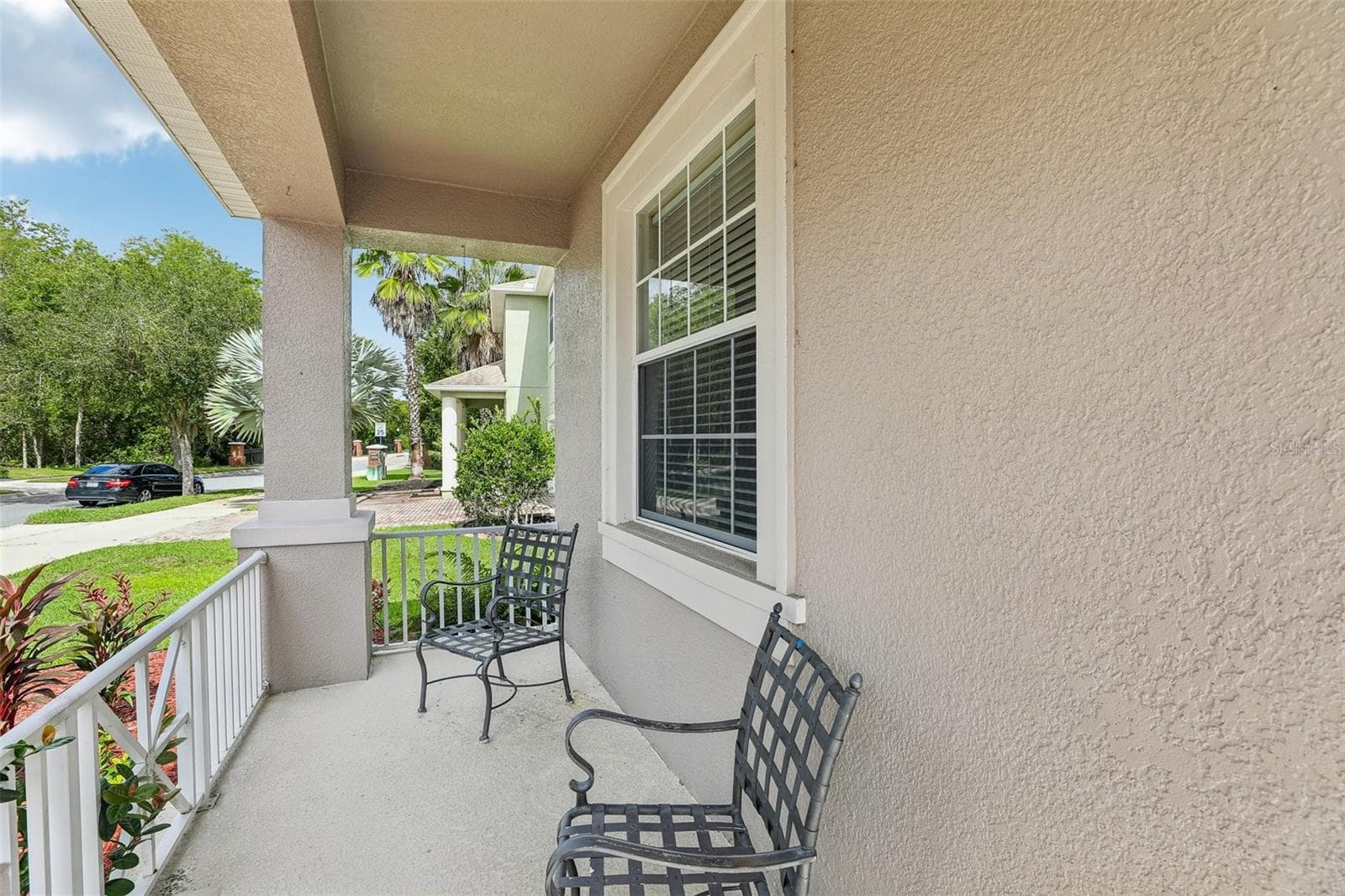 Covered front porch. - 10411 KRISTEN PARK DR, ORLANDO