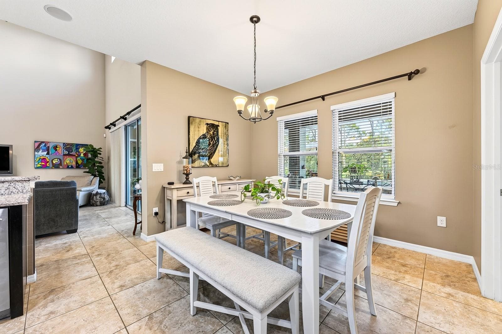 Casual dining off the kitchen. - 3135 AMALFI DR, ORLANDO
