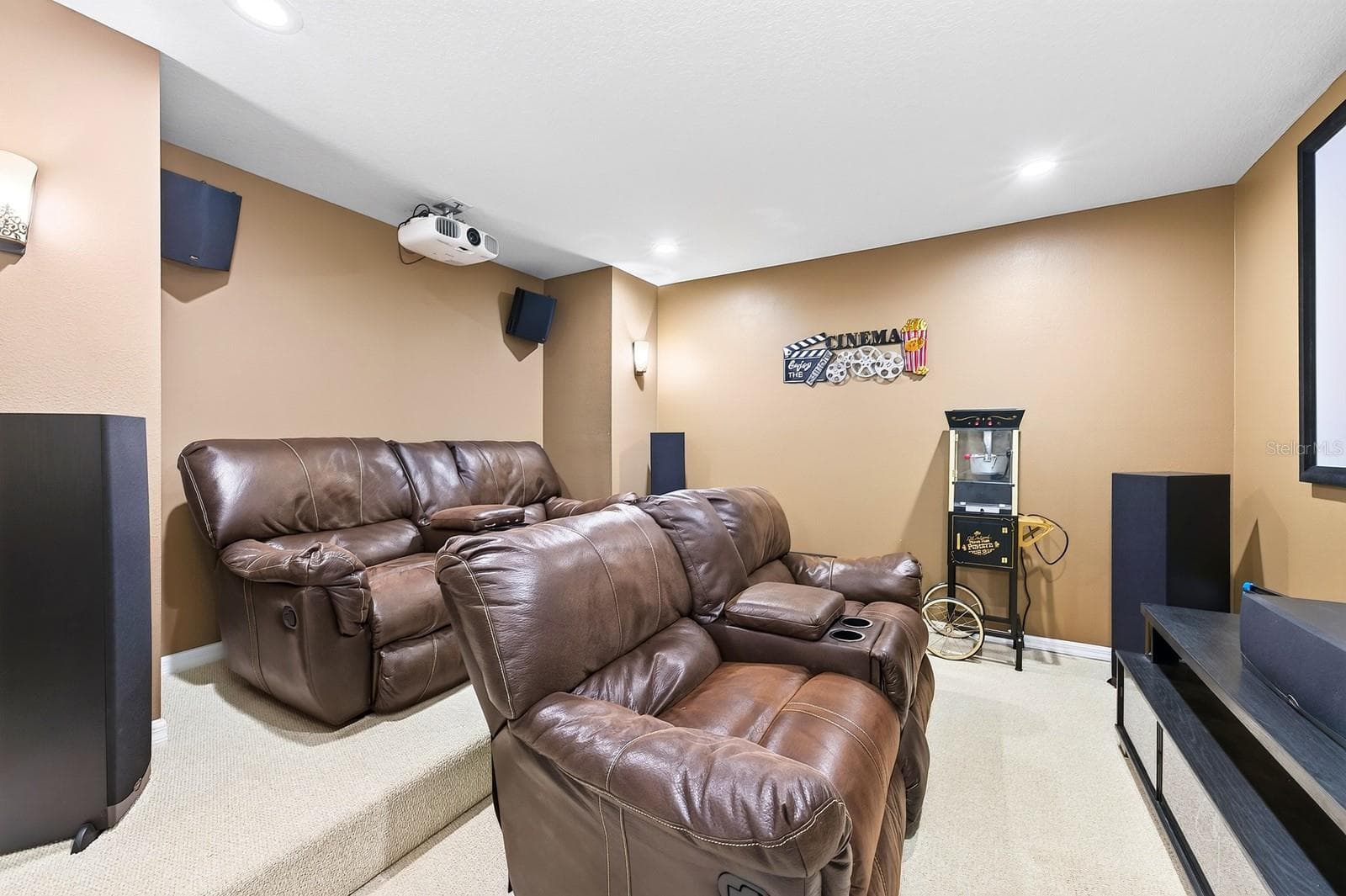 Theater Room. - 3135 AMALFI DR, ORLANDO